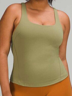 Lululemon InStill Tank Top Bronze Green